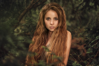 Картинка девушка девушки -unsort+ рыжеволосые+и+другие модель