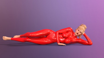 обоя 3д графика, люди , people, девушка, взгляд, фон