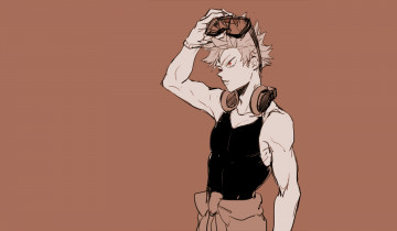 Картинка аниме boku+no+hero+academia bakugou katsuki