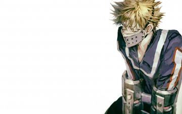 Картинка аниме boku+no+hero+academia bakugou katsuki