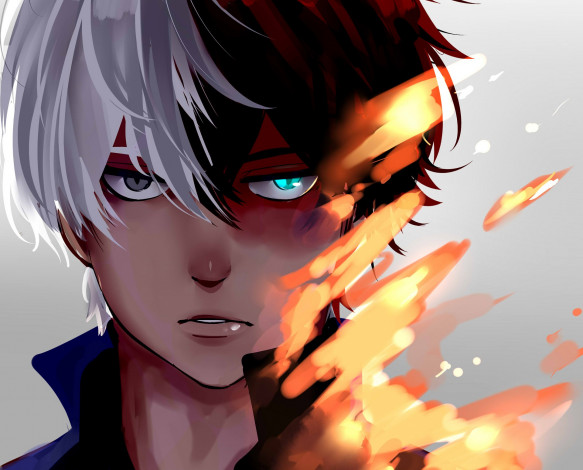 Обои картинки фото аниме, boku no hero academia, моя, геройская, академия