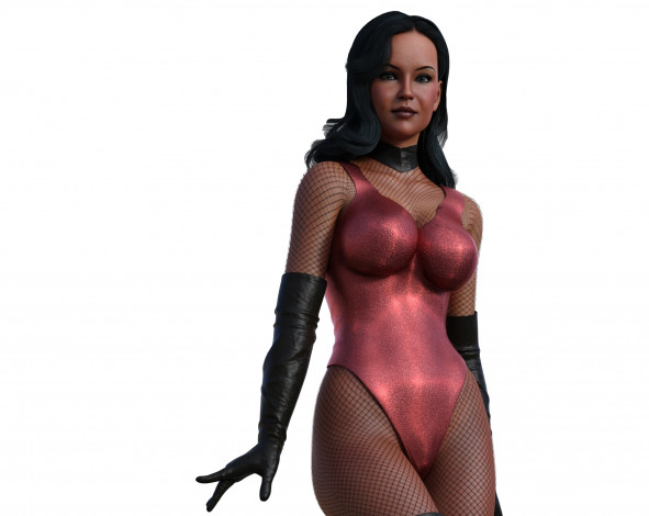 Обои картинки фото 3д графика, люди , people, девушка, взгляд, фон