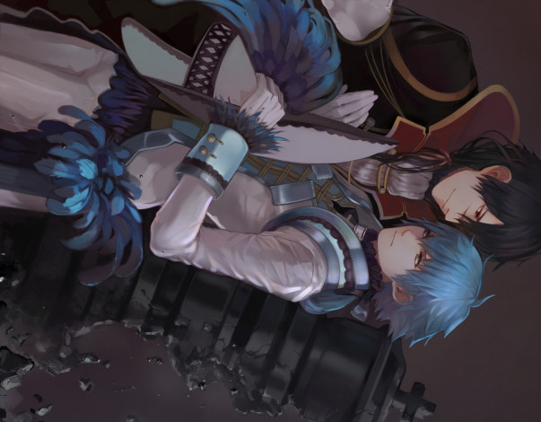 Обои картинки фото аниме, dramatical murder, драматическое, убийство