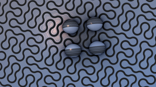 Обои картинки фото 3д графика, шары , balls, фон, шары