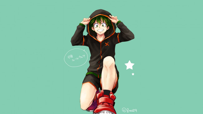 Обои картинки фото аниме, boku no hero academia, моя, геройская, академия