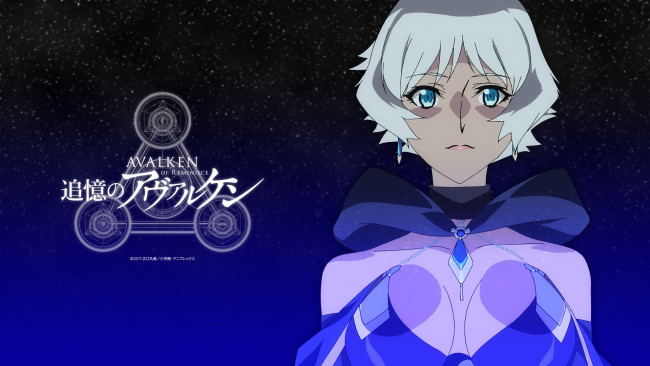 Обои картинки фото аниме, re,  creators, фон, взгляд, девушка