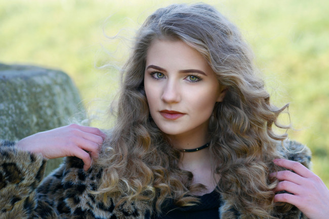 Обои картинки фото девушки, -unsort , лица,  портреты, взгляд, лицо