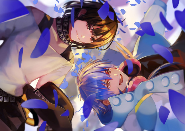 Обои картинки фото аниме, dramatical murder, драматическое, убийство