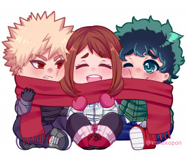 Картинка аниме boku+no+hero+academia моя геройская академия