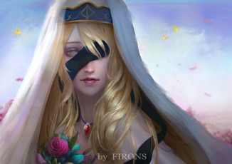 обоя аниме, goblin slayer, девушка