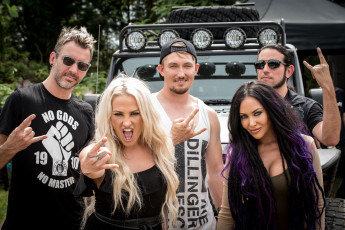 Картинка butcher+babies музыка группа