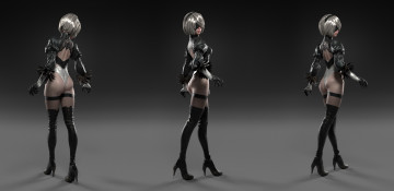 Картинка 3д+графика фантазия+ fantasy фон взгляд девушка