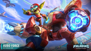 обоя видео игры, paladins