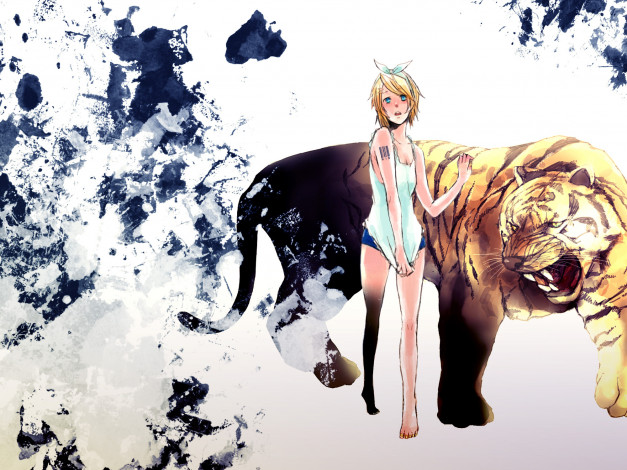 Обои картинки фото аниме, vocaloid, вокалоид