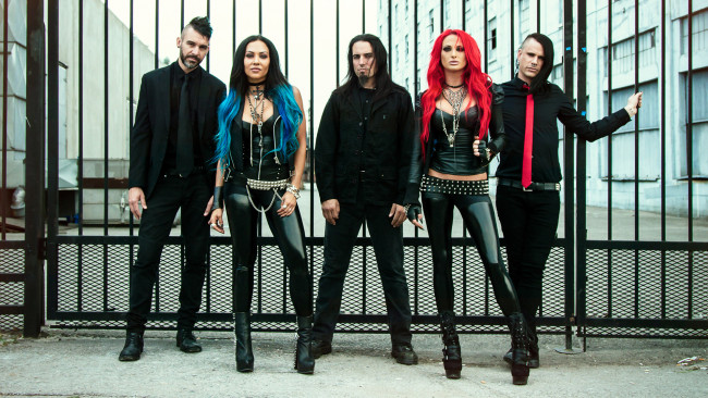 Обои картинки фото butcher babies, музыка, группа