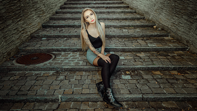 Обои картинки фото девушка, девушки, -unsort , блондинки,  светловолосые, модель