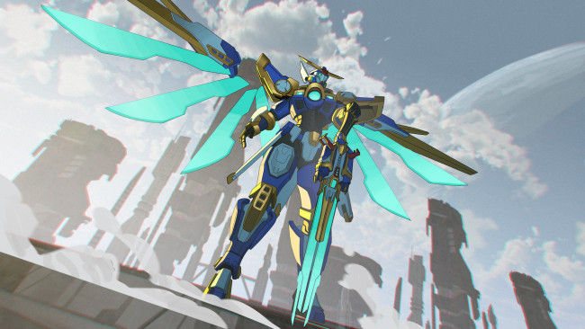 Обои картинки фото видео игры, paladins