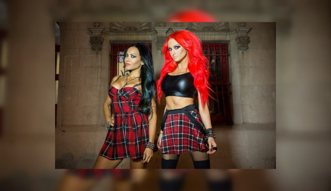 Обои картинки фото butcher babies, музыка, группа