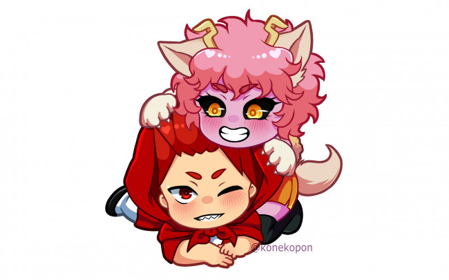 Обои картинки фото аниме, boku no hero academia, моя, геройская, академия