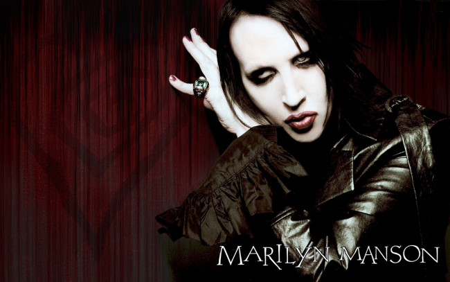 Обои картинки фото marilyn-manson, музыка, marilyn manson, музыкант