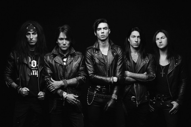 Обои картинки фото black-veil-brides, музыка, black veil brides, группа