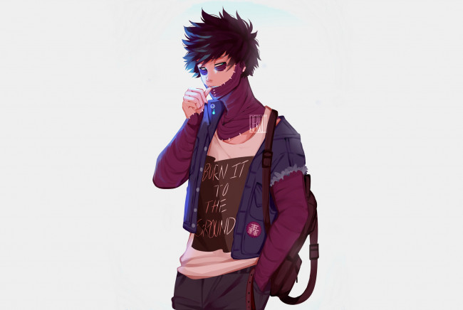 Обои картинки фото аниме, boku no hero academia, моя, геройская, академия