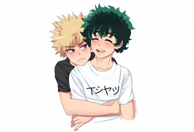 Обои картинки фото аниме, boku no hero academia, моя, геройская, академия