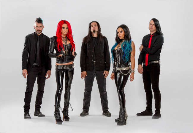 Обои картинки фото butcher babies, музыка, группа