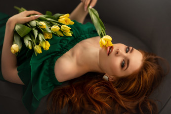 Картинка красотка девушки -+рыжеволосые+и+разноцветные девушка красивая супер секси няша нежная классная модница лапочка мадам