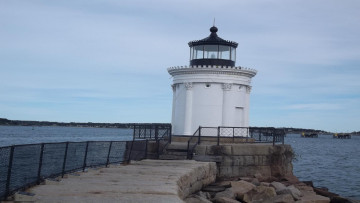 Картинка bug+light south+portland maine природа маяки bug light south portland