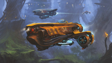 Картинка фэнтези космические+корабли +звездолеты +станции jungle squad alejandro burdisio