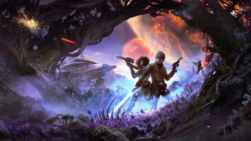 Картинка фэнтези _star+wars star wars heir to the jedi seed seven