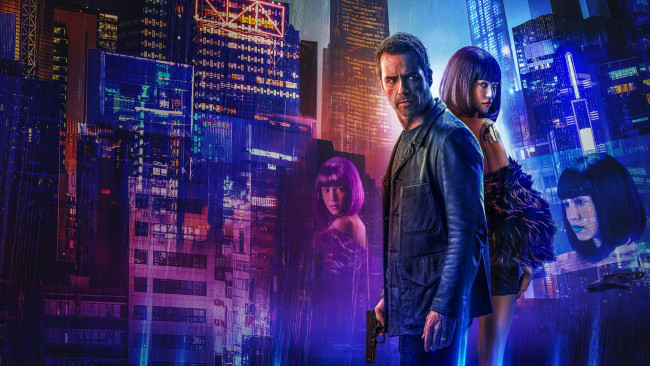 Обои картинки фото zone 414 ,  2021 , кино фильмы, zone 414, постер, zone, 414, author, oreskis, guy, pearce, кино, фантастика, триллер, matilda, lutz, david, jane