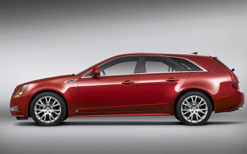 Картинка cadillac+cts автомобили cadillac красный