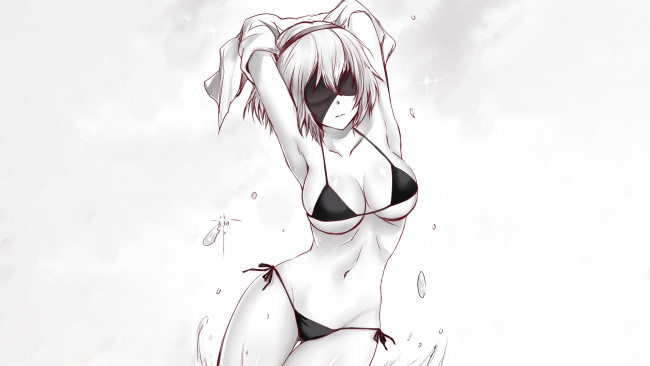 Обои картинки фото видео игры, nier,  automata, automata