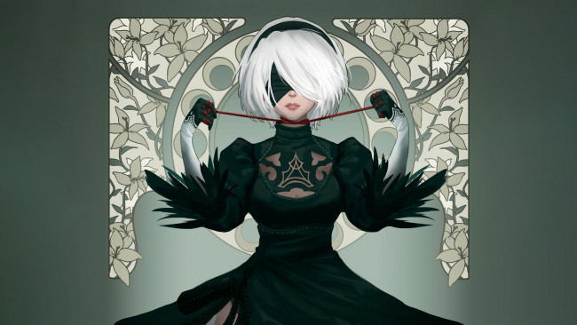 Обои картинки фото видео игры, nier,  automata, automata