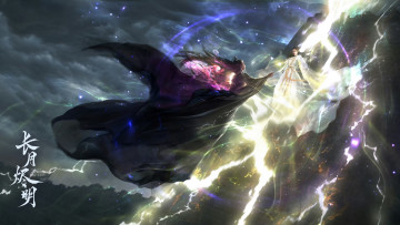 Картинка рисованное кино +мультфильмы светлый пепел луны