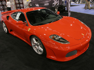 Картинка ferrari автомобили выставки уличные фото