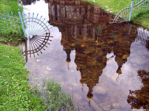 Картинка питер отражения прогулки по петергофу города санкт петербург петергоф россия