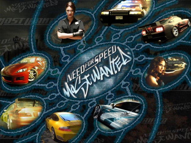 Обои картинки фото nfs, most, wanted, видео, игры, need, for, speed