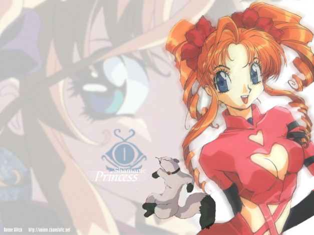 Обои картинки фото shamanic, princess, аниме