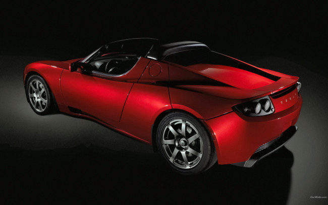 Обои картинки фото автомобили, tesla