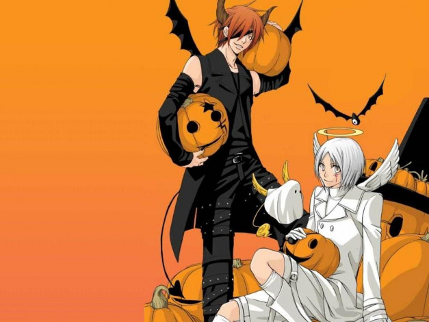 Обои картинки фото gray, man, аниме