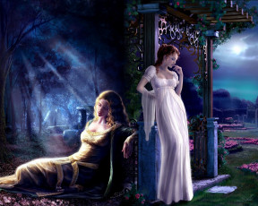 Картинка фэнтези девушки