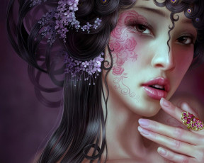 Картинка фэнтези девушки