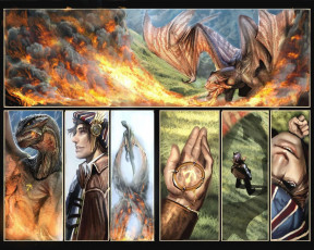 Картинка фэнтези драконы