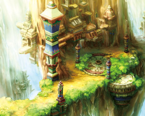 Картинка фэнтези замки