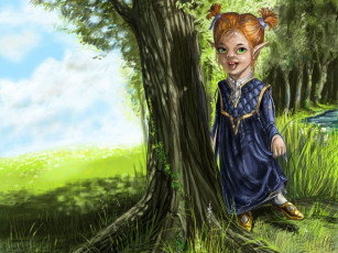 Картинка фэнтези эльфы