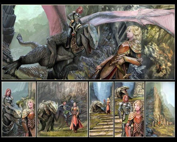 Обои картинки фото фэнтези, красавицы, чудовища