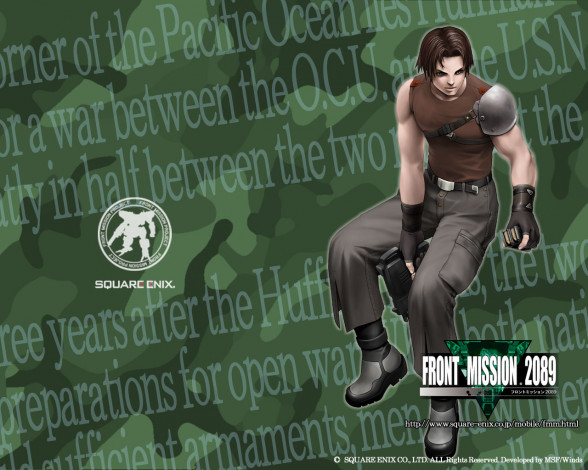 Обои картинки фото видео, игры, front, mission, 2089